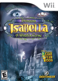 Princess Isabella A Witch's Curse PAL Wii PAL box art